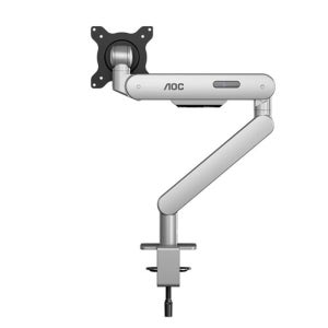 알파스캔 AOC AM400 프리미어 실버 싱글 모니터암