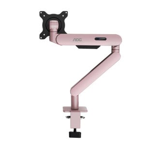알파스캔 AOC AM400 로즈 쿼츠 싱글 모니터암