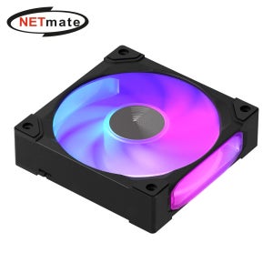 넷메이트 ARGB PWM 120mm 쿨링팬 블랙 NM-DPI270