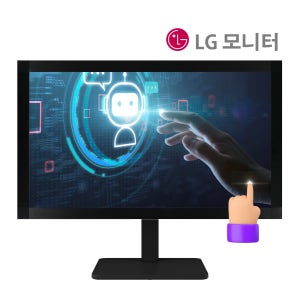 LG전자 적외선 터치모니터 60cm(24인치)24BA450 산업용 모니터 포스장비