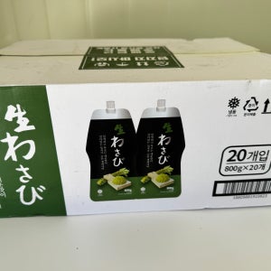 코우 생와사비 800g x 20개입 1박스 대용량 업소용 일식