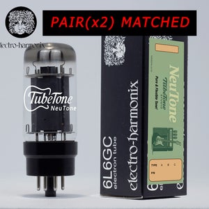 매칭완료 6L6GC Electro Harmonix 펜더 메사부기 기타앰프진공관 페어매칭(2개)(+4,000)