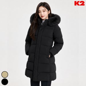 K2 구스다운 롱패딩 시그니처 앨리스 여성