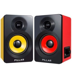 컴소닉 필라 PILLAR CS-90USB 2채널 PC 스피커 멀티미디어 컴퓨터 사운드바