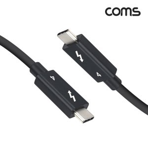 썬더볼트4 호환 CtoC 케이블 1m 40Gbps 240W 8K 이마커 USB4 고속 데이터선