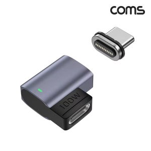 USB 3.1 C타입 마그네틱 자석 연장 젠더 Gen2 10Gbps 100W PD충전 잭