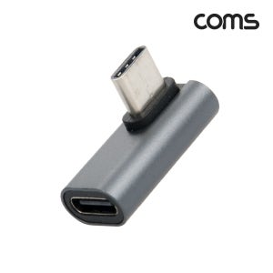 USB 3.1 C타입 M/F 연장 젠더 Gen2 10Gbps 90도 직각 꺾임형 어댑터