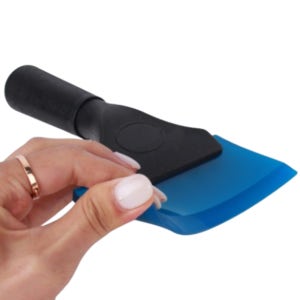 차량용 랩핑 스퀴지 랜덤색상 1개 17cm 카스킨 필름시공 손상방지 우레탄 작업밀대