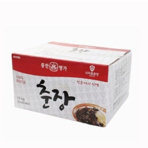 사자표 중찬명가 춘장 짜장면 중식집 양파 춘장 14KG