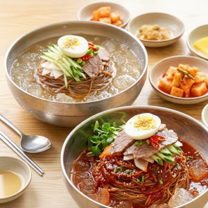 화평동 세숫대야 왕 냉면 (비빔냉면) 10인분 세트 냉면거리 명물을 집에서 편하게