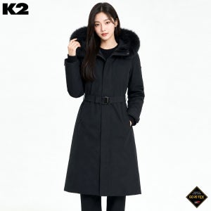 K2 롱패딩 역시즌 구스다운 씬에어 고어텍스 앱솔루트 폭스퍼 여성