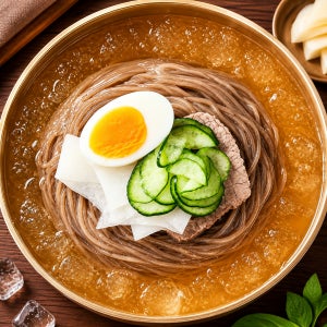 오장동 냉면 (비냉5+물냉5) 10팩 하우촌 냉면 사리 10개+비빔장 5개+육수 5개