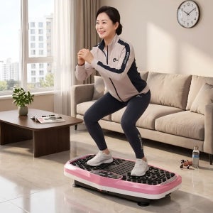 넥스보어 덜덜이 전신 진동운동기구 홈트 유산소 뱃살감량 가정용 운동기구