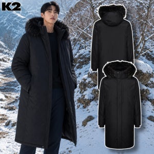 K2 롱패딩 역시즌 구스다운 고어텍스 윈드스토퍼 야상다운 남성