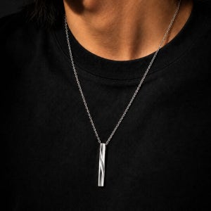 남자 목걸이 SILT BAR CHAIN