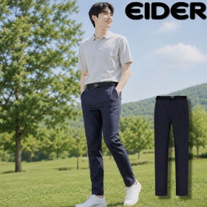 아이더 등산바지 데님팬츠 남성 간절기 벨트 바지 데일리 데님라이크 팬츠