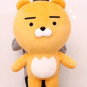 카카오프렌즈 라이언인형 대형 85cm 자이언트 특대형