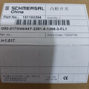 G50-017M44/44Y-2281-8-1368-3-FL1 슈머살 캠 스위치 새 오리지널