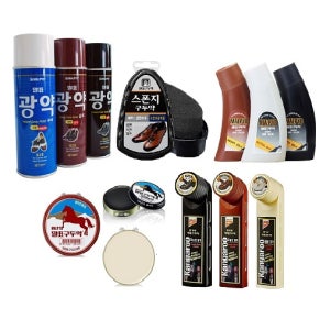 말표 캉가루 구두약 광약 스펀지구두약 액체구두약