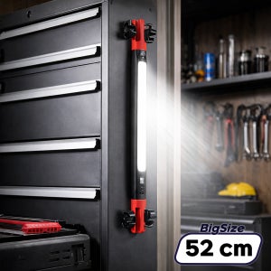 올엘이디 30W 충전식 빅사이즈 자석부착 강력집게 스틱랜턴 52CM AL-8905