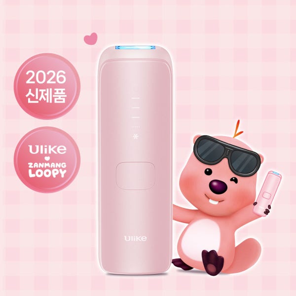 유라이크 사파이어 쿨링 팬시 프로 펄스 레이저 제모의료기기 + 잔망 루피 에디션