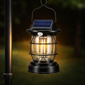 올엘이디 LED 태양광 충전식 모션센서 멀티 걸이등 탁상등 캠핑랜턴 AL-7809