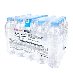 석수 미니 생수 무라벨 500ml, 80개