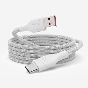 네오 USB gen2 C타입 고속충전 케이블 화이트, 1개, 0.5m