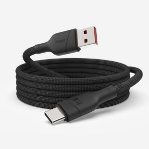 네오 USB gen2 C타입 고속충전 케이블 블랙, 1개, 2m