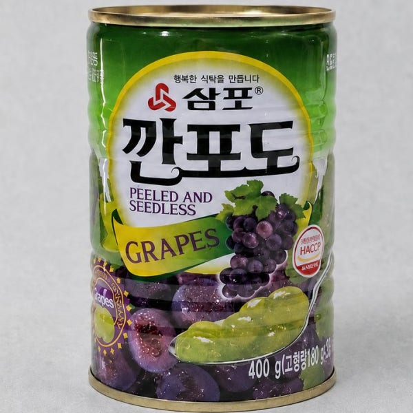 [삼포] 깐포도 400g