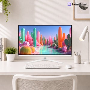 [신제품] 인터픽셀 IP3220 FHD IPS 100Hz 듀얼 화이트 컴퓨터 모니터 80~81cm(32인치)