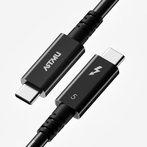 인텔 인증 썬더볼트5 240W 80Gbps 120Gbps 케이블 2m, 1개