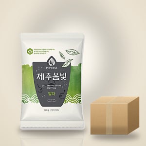 포모나 제주 봄빛 말차 파우더 그린티 라떼 베이스 500g, 12개