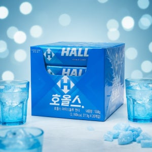 호올스 스틱 아이스블루 27.9g 20개 사탕 캔디 대용량 기침캔디 금연사탕