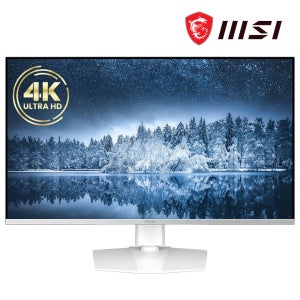 MSI 80cm(32인치) QD OLED 4K UHD 240Hz 지싱크 게이밍 모니터 화이트 321URXW
