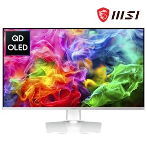 MSI 80cm(32인치) QD OLED 4K UHD 240Hz 지싱크 게이밍 모니터 화이트 321URXW