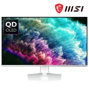 MSI 80cm(32인치) QD OLED 4K UHD 240Hz 지싱크 게이밍 모니터 화이트 321URXW