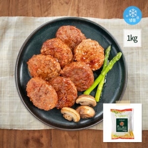 비건 한입 스테이크 콩고기 대체육 채식 식물성 단백질 베지푸드 1kg, 2개