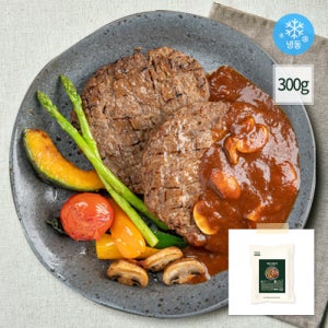 비건 스테이크 베지스테이크 콩고기 대체육 채식 식물성 단백질 베지푸드 300g, 4개