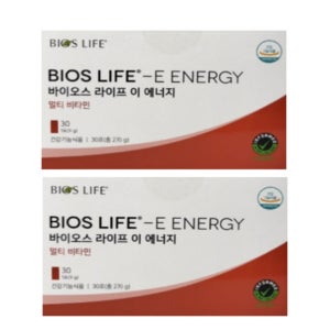 유니시티 바이오스 라이프 이 에너지 E 에너지 멀티비타민 9g x 30포 2통
