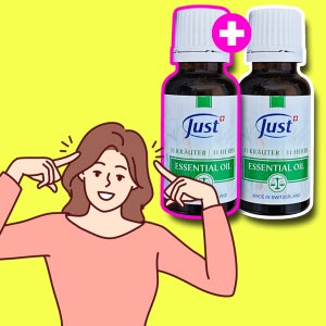 스위스 유스트 31 오일 just 페퍼민트 저스트 허브 내돈내산 20ml 2개 +약통
