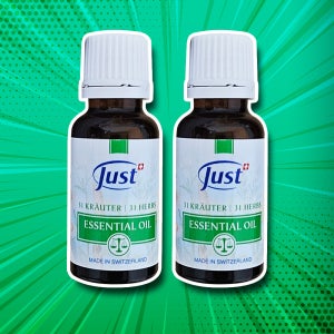 스위스 유스트 31 오일 저스트 허브 just 페퍼민트 후기 20ml 2개 +미니 약통