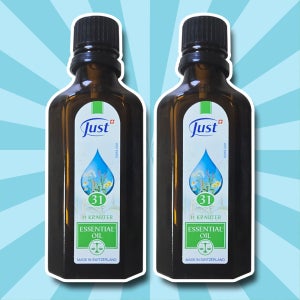 스위스 유스트 31 오일 저스트 허브 just 페퍼민트 후기 75ml 2개 +미니 약통