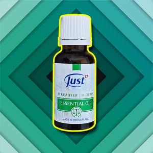 유스트 31 오일 스위스 저스트 박하 허브 just 페퍼민트 20ml 1개 +알약통