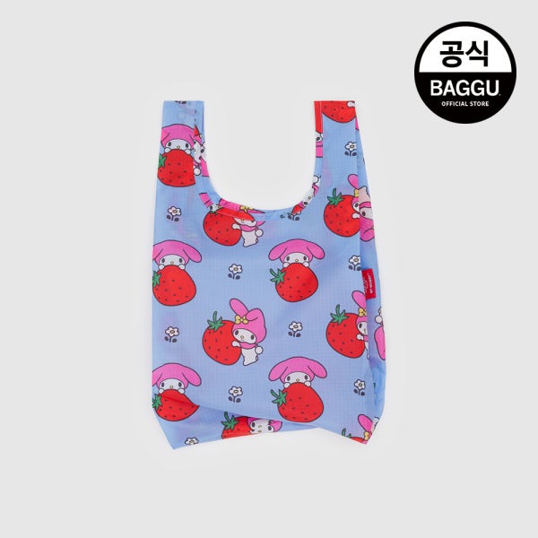 BAGGU 바쿠 헬로 키티 베이비 장바구니 마이 멜로디 스트로베리