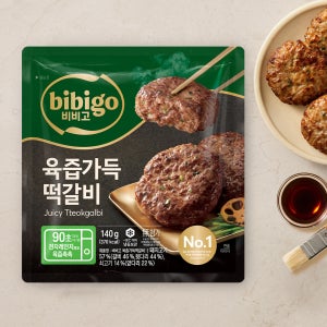 비비고 냉동 육즙가득 떡갈비 140g, 3개