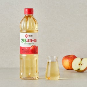 백설 2배 사과식초 900ml, 1개