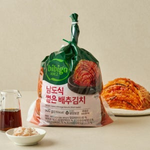 비비고 남도식 썰은 배추김치 900g, 8개