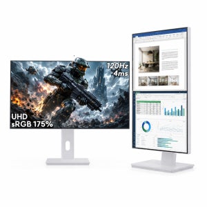 이노스 27UL120M UHD IPS USB-C PD65 KVM HDR 게이밍 멀티스탠드 68~69cm(27인치 모니터)