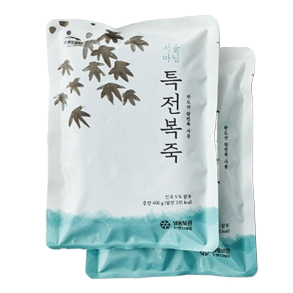 서울마님죽 특 전복죽 성분 분석